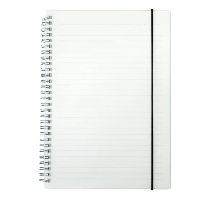 Caderno B5 Plástico Com Personalização Uv Led Colorida