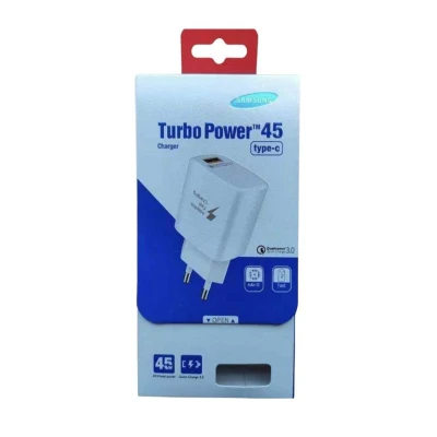 Carregador Samsung Turbo Power 45W Tipo C