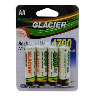 Pilha Recarregável AA 4700mah Glacier