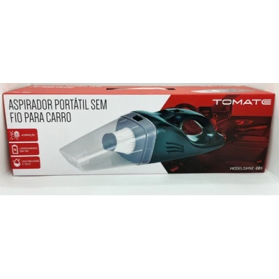 Aspirador Portátil sem Fio para Carro 100w Tomate MXC-003