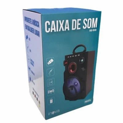 Caixa de Som Portátil Inova Rad-8546