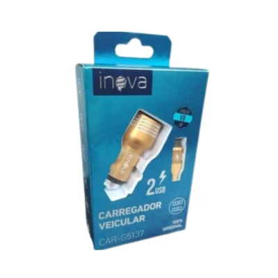 Carregador Veicular Tipo C 3.4A Inova CAR-G5137