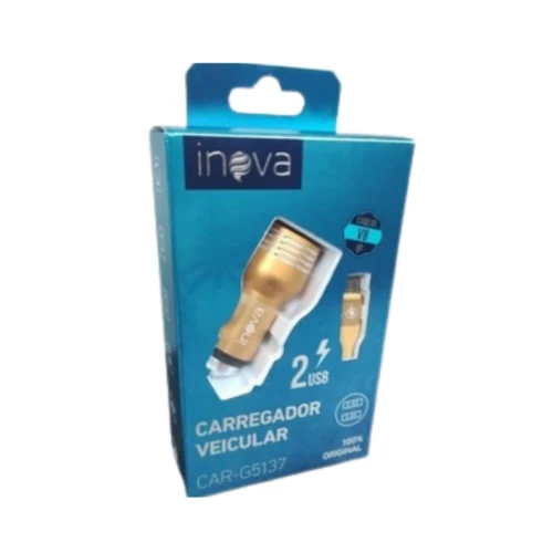 Carregador Veicular Tipo C 3.4A Inova CAR-G5137