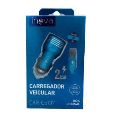 Carregador Veicular V8 3.4A Inova CAR-G5137