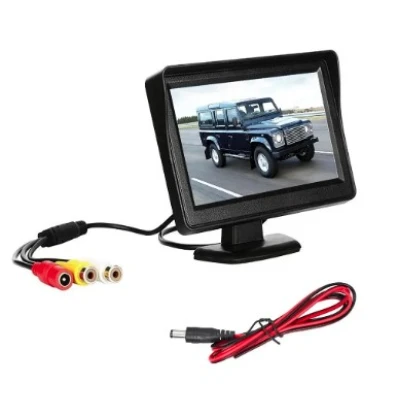 Câmera de Ré Automotiva com Monitor Lcd 