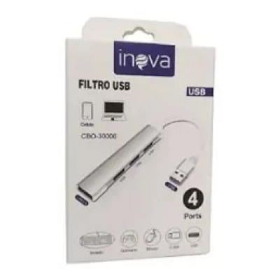 Filtro Usb Inova 4 Portas Usb Cbo-3006