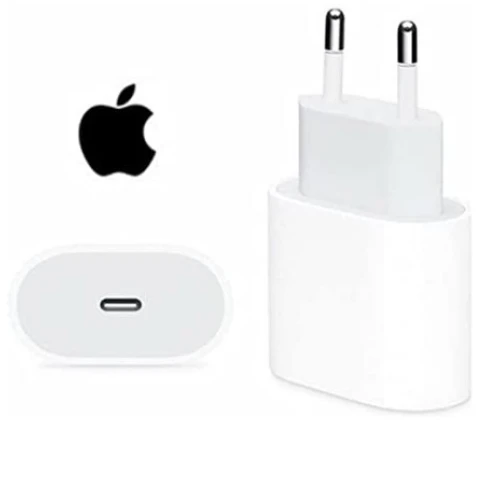 Fonte Iphone 11 12 Tipo C para Usb Padrão Original Americana 20w