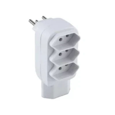 Plugue Adaptador Basik Prime para Multi Tomadas Bivolt 250v Sl-6010