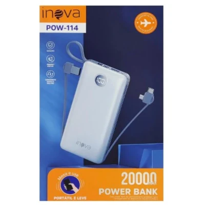 Power Bank Portátil Inova 20000Mah Pow-114 