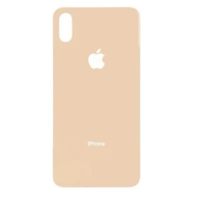 Tampa Iphone Xs Max Dourada **Sem Lente furo Maior