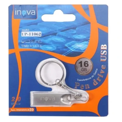 Pen Drive Usb Inova 16Gb Armazenamento Rápido e Vasto 2.0 UP-11062