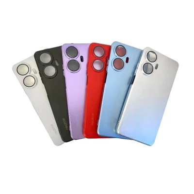 Capa AG Glass Silicone Maleável Realme C55