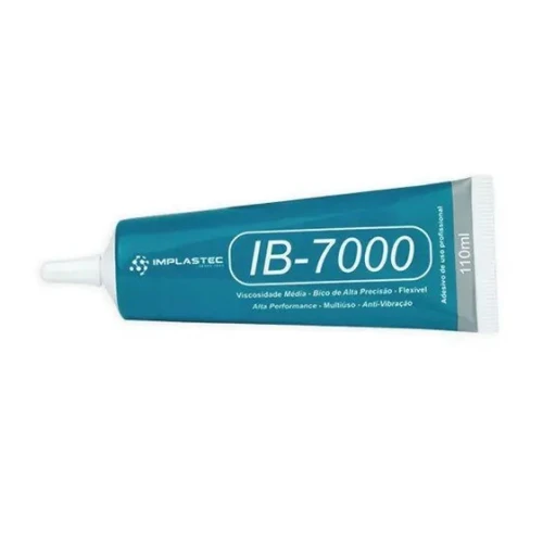 Cola Implastec IB-7000 110ml Transparente