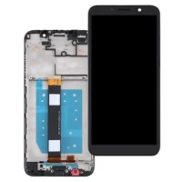 Tela Display Moto E6 Play XT2029 Preto com Aro Original Oled