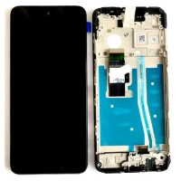 Tela Display Moto G53 5G XT-2335 Preto com Aro Original Amoled