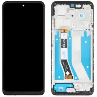 Tela Display Moto G73 XT-2237-1 Preto com Aro Original Amoled