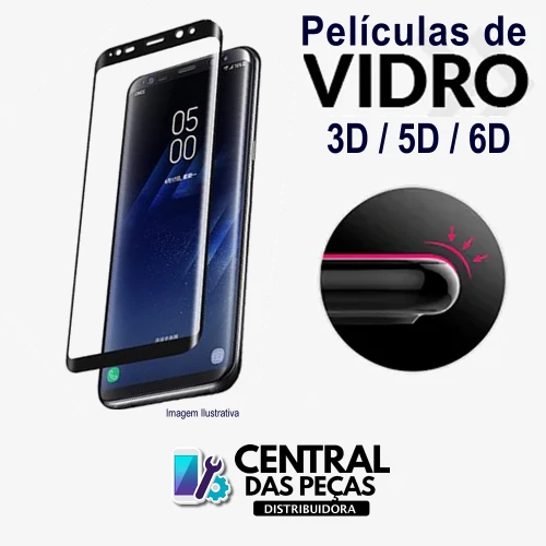 Película de Vidro  3D 5D 6D Samsung A54