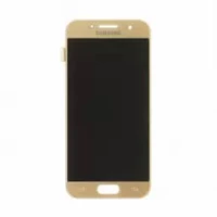 Tela Display Samsung A7 2017 A720 Dourado Incell Premium