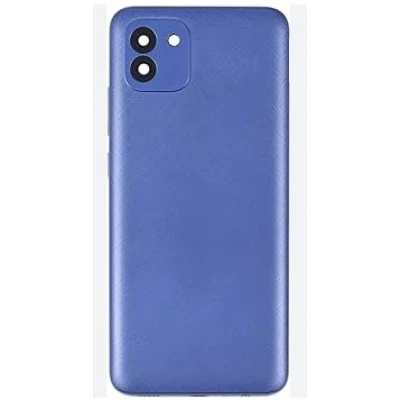 Tampa Samsung A03 A035 Azul com Lente