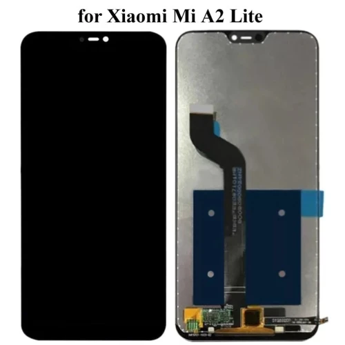 Display Xiaomi Mi A2 Lite M1805d1sg Redmi 6 Pro M1805d1se Preto Sem Aro
