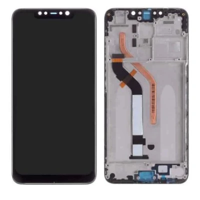 Tela Display Xiaomi Pocophone F1 Preto Com Aro AMOLED