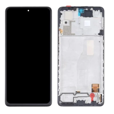 Tela Display Xiaomi Redmi Note 10 Pro 4G Note 10 Pro Max Preto com Aro Original AMOLED