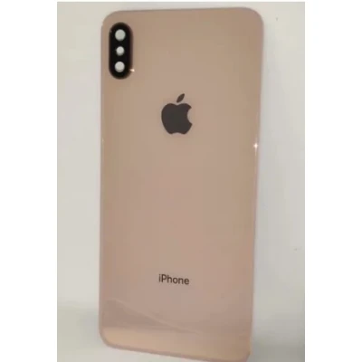 Tampa Iphone Xs Max Dourada com Lente