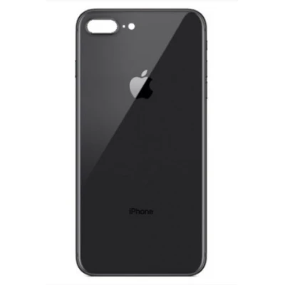 Tampa Iphone 8g Plus A1864 A1897 A1898 Preta / Cinza **Sem Lente furo Maior